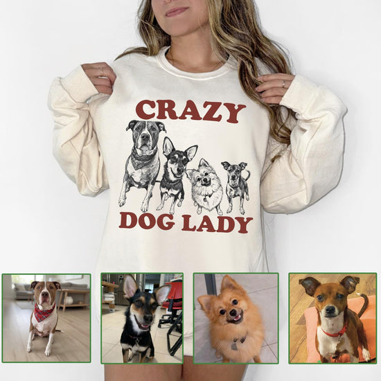 Custom Pet T-Shirt with Photo DTG Printed | Personalized Pet Portrait Shirt | Custom Dog Cat Graphic Tee | Pet Lover Gift