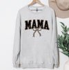 Leopard Mama T-Shirt or Sweatshirt – Animal Print Mom Shirt, DTG Printed Graphic Tee, Gift for Moms, Trendy Boutique Style