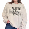 Note to Self Positive Affirmation Sweatshirt or T-Shirt | Mental Health Reminder | Motivational Quote Top | DTG Printed Unisex Apparel