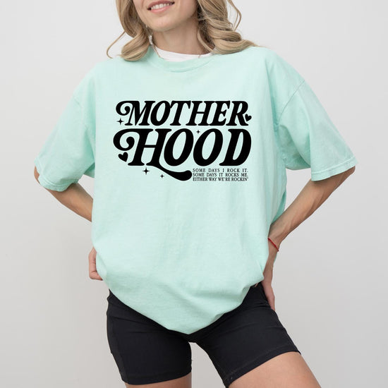 Motherhood Sweatshirt or T-Shirt | Minimal Mama Graphic Tee | Everyday Mom Apparel | DTG Printed Unisex Top