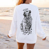 Custom Pet Front/Back - T-Shirt or Sweatshirt with Photo & Name DTG Printed | Personalized Pet Shirt Pet Lover Gift