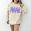 Painted Stroke Mama Sweatshirt or T-Shirt | Artistic Mama Graphic Tee | Trendy Mom Apparel | DTG Printed Unisex Top