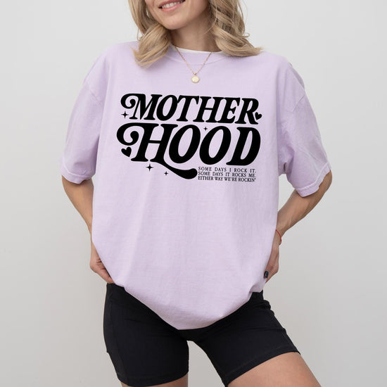 Motherhood Sweatshirt or T-Shirt | Minimal Mama Graphic Tee | Everyday Mom Apparel | DTG Printed Unisex Top
