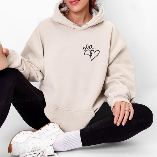 Personalized Hoodie With Photo, Custom Pet Photo Hoodies, Cat Dad Gift Custom Hoodie, Custom Pet Photo Sweatshirt, Photo Dog Cat Hoodie