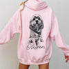 Personalized Hoodie With Photo, Custom Pet Photo Hoodies, Cat Dad Gift Custom Hoodie, Custom Pet Photo Sweatshirt, Photo Dog Cat Hoodie