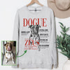 Magazine Cover Custom Dog Sweatshirt or T-Shirt, DTG Printed