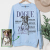 Magazine Cover Custom Dog Sweatshirt or T-Shirt, DTG Printed