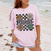 Mama Vintage Style, Flowers Sweatshirt or T-Shirt, DTG Printed