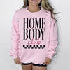 The Homebody Club Sweatshirt or T-Shirt, Cozy Loungewear Graphic Tee, DTG Printed Minimalist Comfort Shirt, Introvert Gift