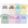 Mama Monochromatic Lettering T-Shirt or Sweatshirt | DTG Printed Minimalist Mother's Day Gift