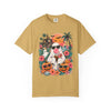 Tropical Halloween Ghost T-shirt | Haunted House, Pumpkins, Palm Trees