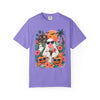 Tropical Halloween Ghost T-shirt | Haunted House, Pumpkins, Palm Trees
