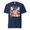 Cute Boho Halloween Icon Comfort Colors Tee, DTG Printed