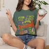 Summerween Poster Graphic T-shirt | Retro Horror Surf Movie Tee