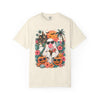 Tropical Halloween Ghost T-shirt | Haunted House, Pumpkins, Palm Trees