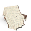 Handwritten Notebook Page Woven Blanket | Personalized Note Throw