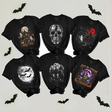 Pick Your Halloween Design T-Shirt, DTG Printed