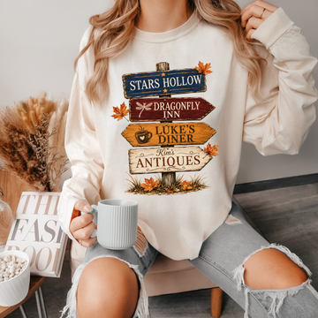 Stars Hallow T-Shirt or Sweatshirt, DTG Printed
