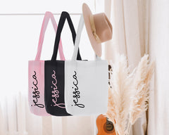 Custom Print Tote - Party Favors Bags - Bag For Bridesmaid - Personalized Tote - Cotton Tote Bag - Eco Friendly Gifts