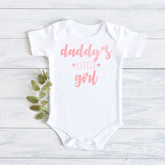 Baby Bodysuit, Daddy's Litte Girl Baby Bodysuit, Daddy Girl, Daddys Little Girl Shirt, Unisex Baby Bodysuit, Baby Bodysuit