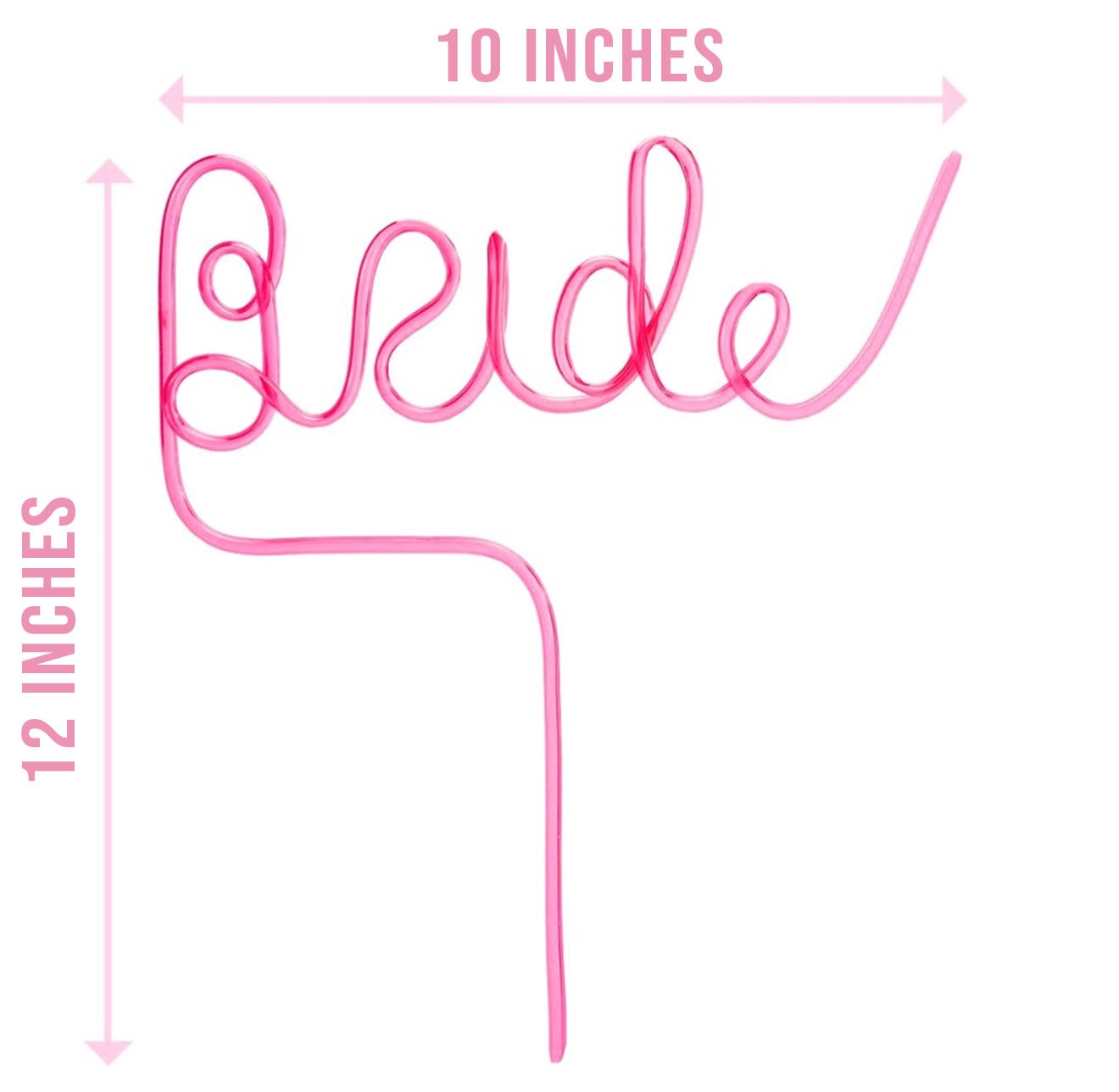 Penis Straws with Bride Straw - Bachelorette Party Favors - Bachelorette Party Decoration Kit - Wedding Shower Gift