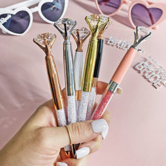 Diamond Bridal Wedding Pen - Bridesmaid Proposal Gift - Unique Bridesmaid Gifts - Diamond Pens - Wedding Diamond Pen