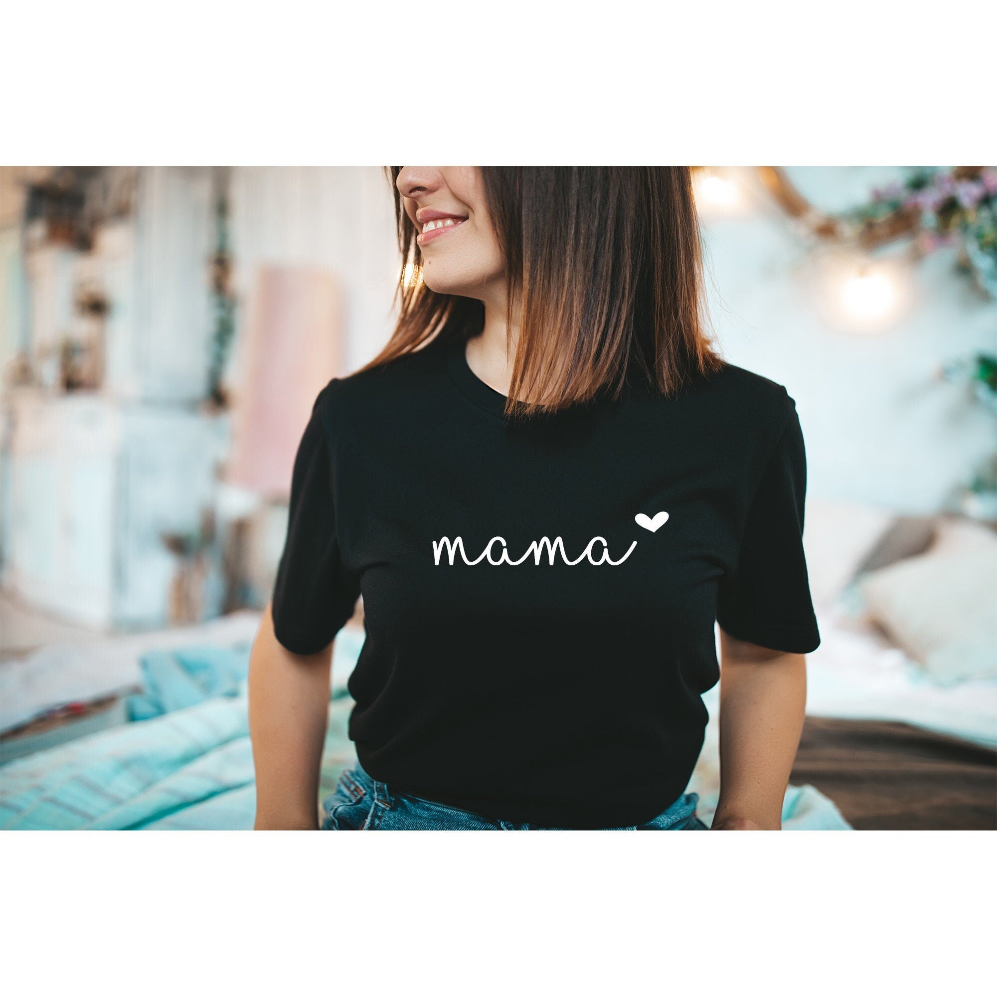 Mama Shirt, Mom Shirts, Mom-life Shirt, Shirts for Moms, Mothers Day Gift, Trendy Mom T-Shirts, Cool Mom Shirts, Shirts for Moms