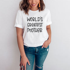World's Greatest Mom Shirt, Gifts for Mom, Mom Shirts, Mom-life Shirt, Shirts for Moms, Trendy Mom T-Shirts, Mom Shirts, Shirts for Moms
