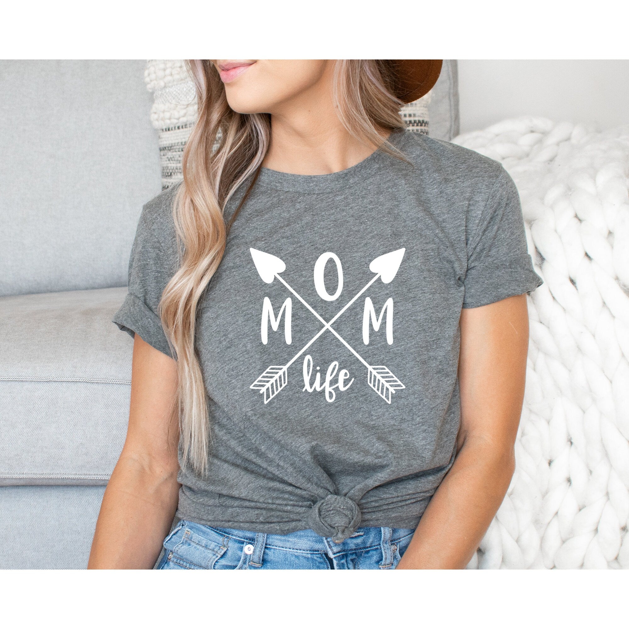 Mom Life Shirt, Mom Shirts, Mom-life Shirt, Shirts for Moms, Gift for Her, Trendy Mom T-Shirts, Cool Mom Shirts, Shirts for Moms
