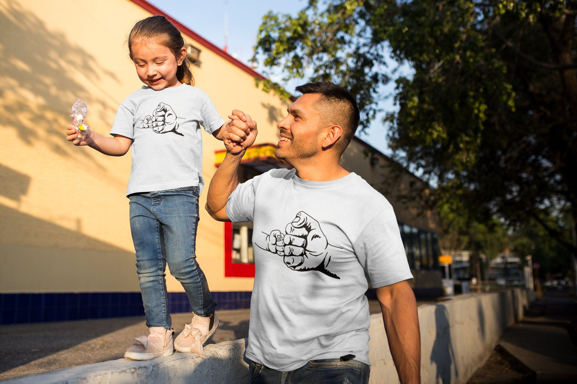 Fathers Day Matching Shirts | Fist bump Shirt | Fathers day Gifts | Daddy and Son Matching Shirts |