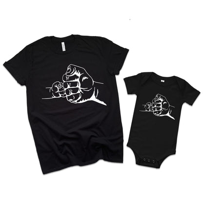 Fathers Day Matching Shirts | Fist bump Shirt | Fathers day Gifts | Daddy and Son Matching Shirts |