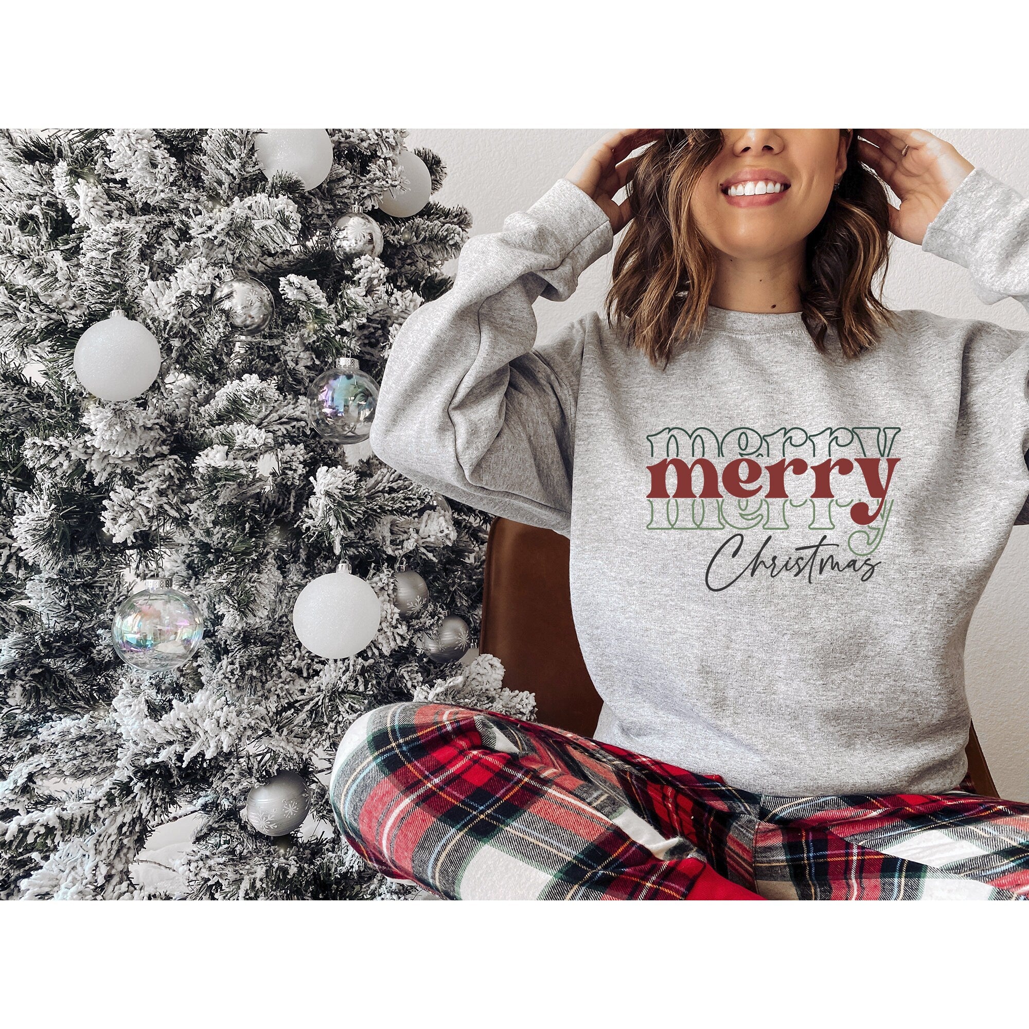 Merry Christmas Sweatshirt, Christmas Sweater, Merry Christmas Unisex Sweatshirt, Christmas Sweatshirt, Christmas Pajamas Unisex