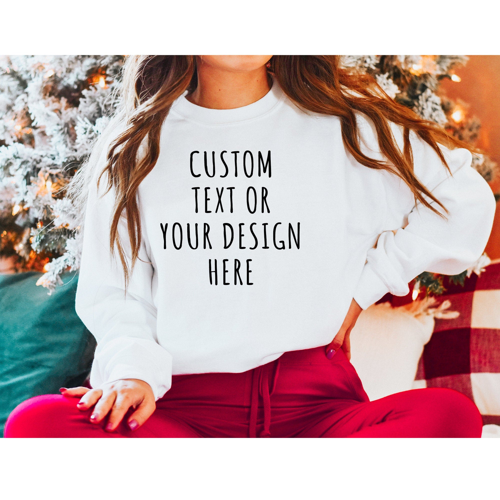 Sweater store custom print