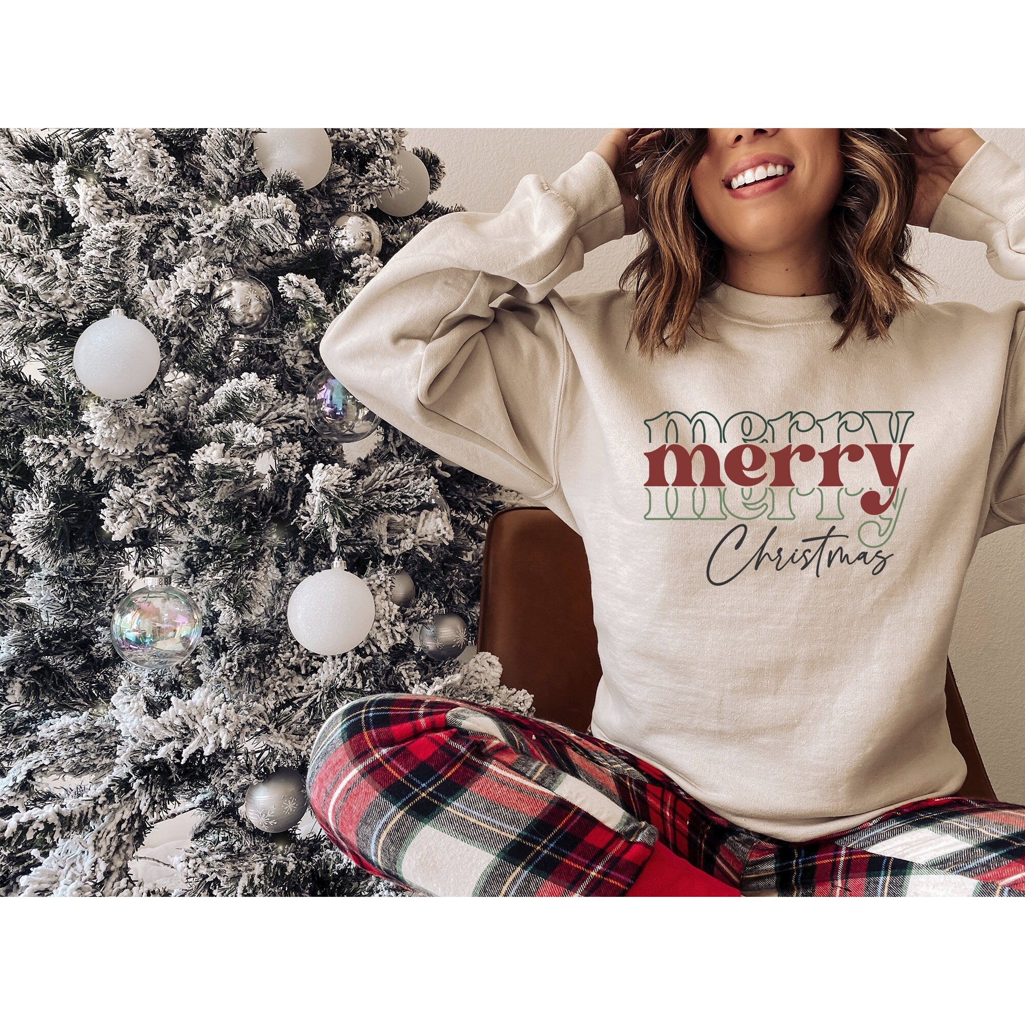Merry Christmas Sweatshirt, Christmas Sweater, Merry Christmas Unisex Sweatshirt, Christmas Sweatshirt, Christmas Pajamas Unisex