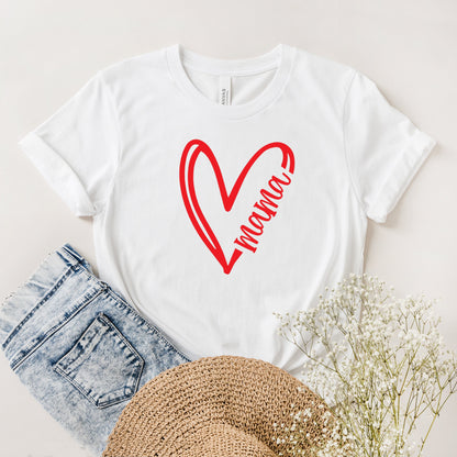 Mama and Mini Tshirt, Valentines Day Matching Shirts, Mama Shirt, Mommy and Me, Mama Mini Matching Shirt, Valentine Outfit