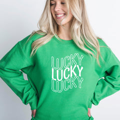 St Patricks Day Sweatshirt, St Pattys Day Shirt, st pattys day women, st pattys day outfit, lucky shirt, shamrock shirt, st paddys
