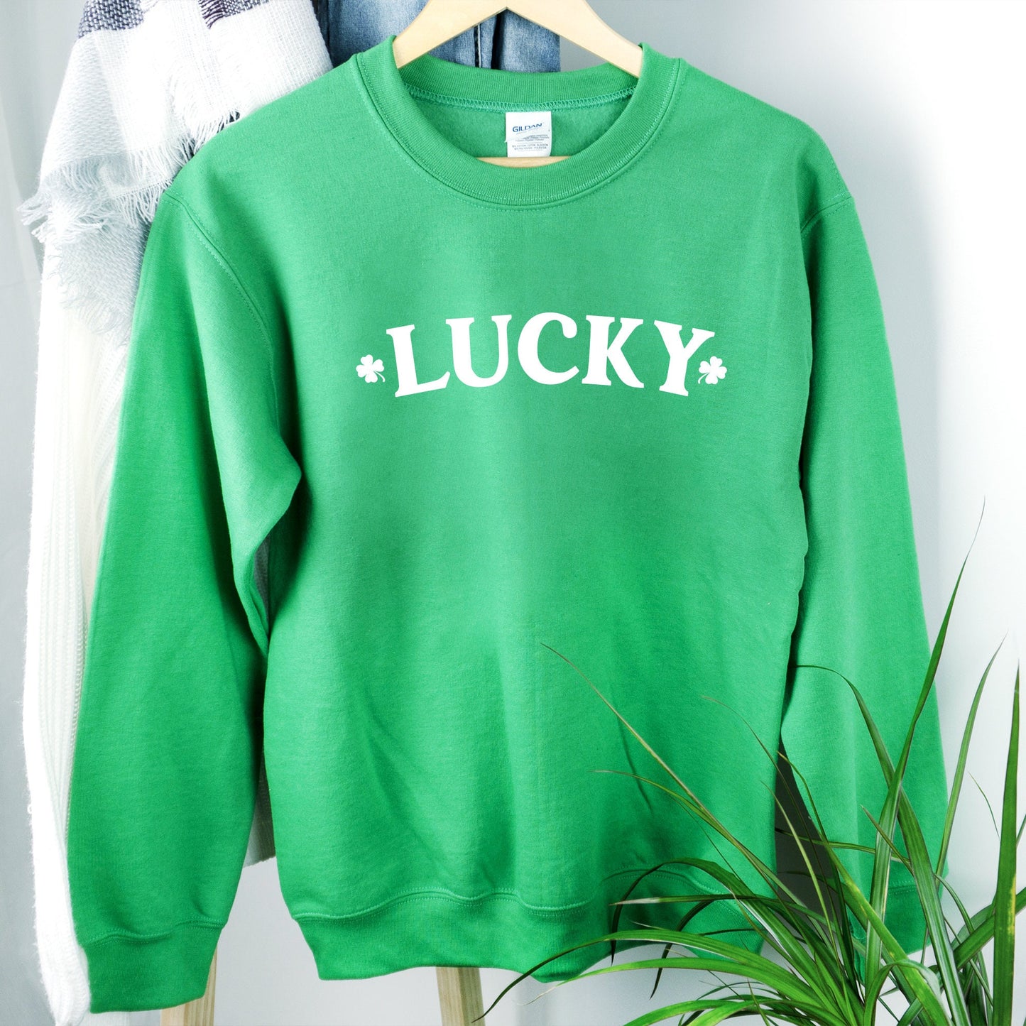 Lucky St. Patricks Day Shirt - Women's Saint Paddy's Day Outfit - Saint Patricks Day Wear - Shamrock Outfit