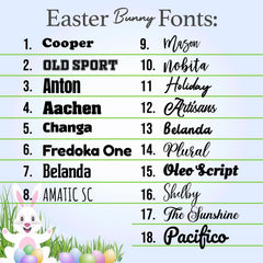 Custom Name Easter Shirts, Easter Shirts, Easter Bunny Name Shirt, Easter Bunny Shirt, Personalized Gifts, Easter Shirt