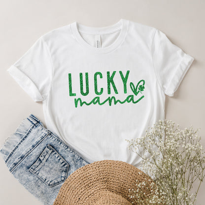 Lucky Mama, St Patricks Day Sweatshirt, Lucky Mama SweatShirt, St Patricks Day Outfit, St Pattys Day Gift, lucky shirt, shamrock shirt