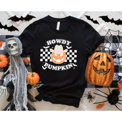 Womens Halloween Shirt, Halloween shirt, Halloween Sweatshirt, halloween shirt women, Howdy Pumpkin