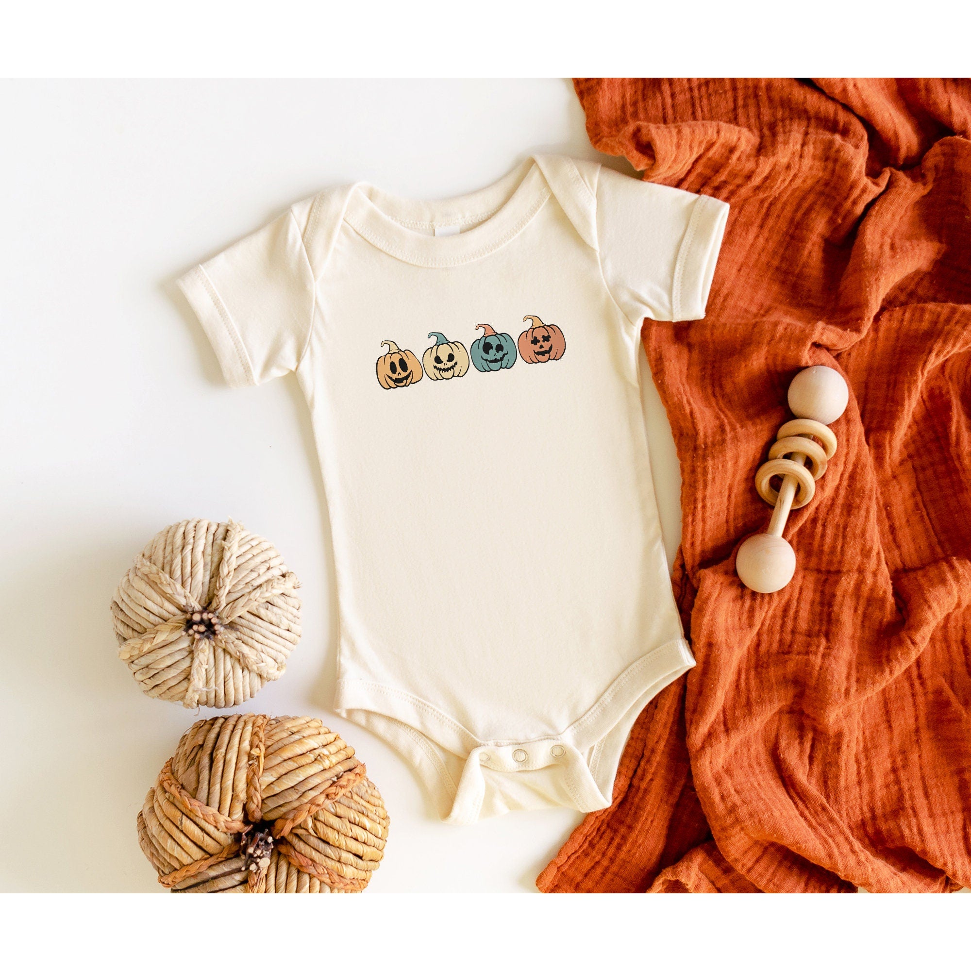 Boho Halloween Baby Onesie®, Baby's First Halloween Onesie, Halloween Baby Clothes, Baby Halloween Gift