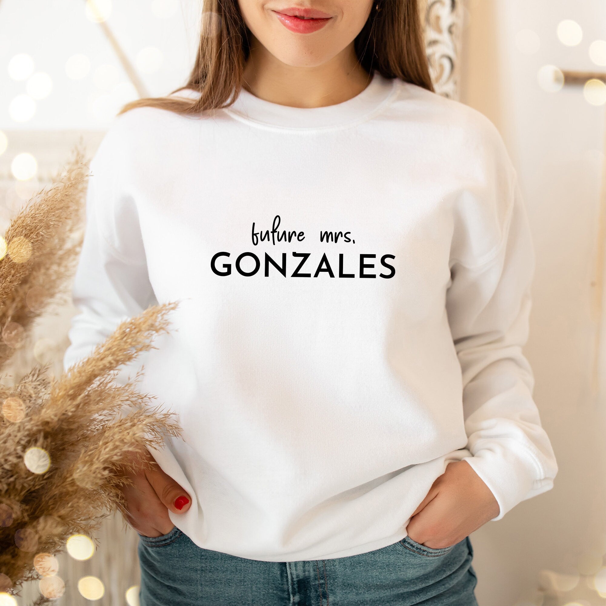 Future Mrs Hoodie, Custom Mrs Hoodie, Personalized Bride Shirt, Bridal Gifts, Bachelorette Party Gift