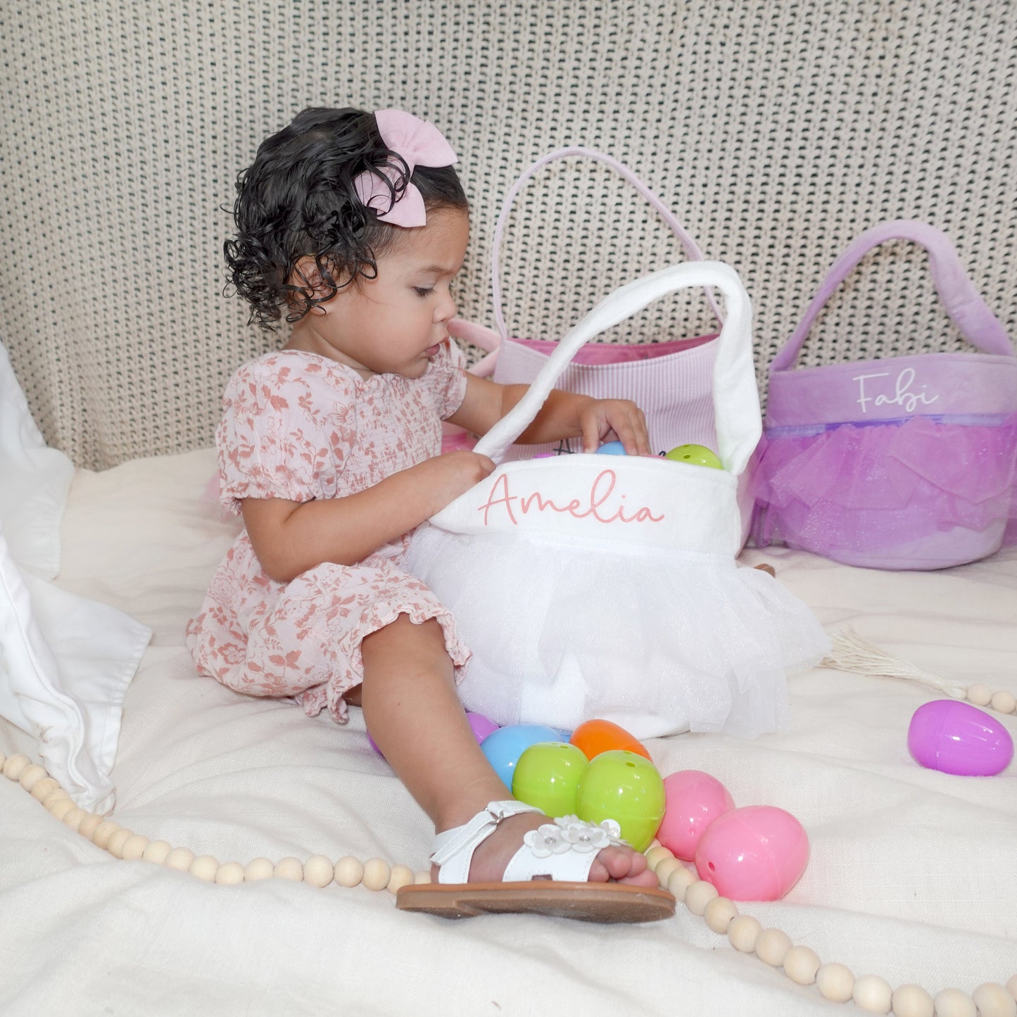 Personalized Easter Basket, Custom Easter Baskes, Easter Basket for Boy or Girl