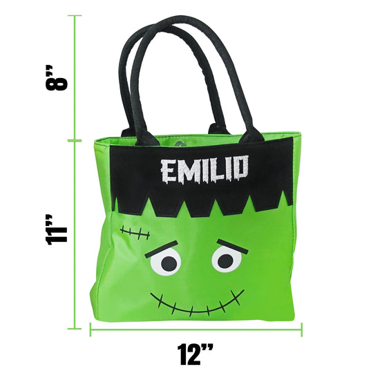 Kids Halloween Basket, Personalized Halloween Bag, Halloween Candy Basket, Halloween Bag