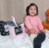 Custom Pastel Halloween Bag, Pink Halloween Personalized Trick or Treat Basket, Halloween Bag